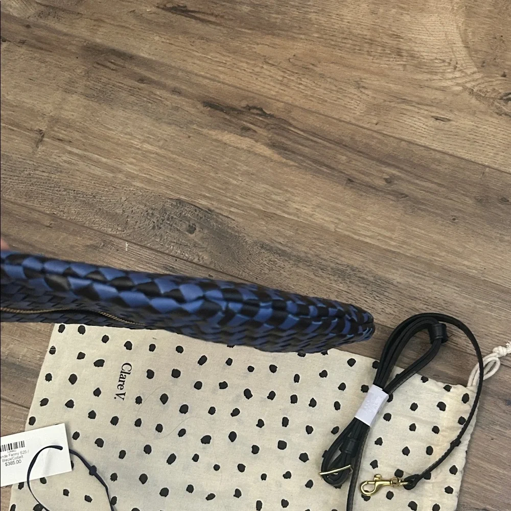 Clare V Grande Fanny Blue and Cobalt - Picture 8 of 15